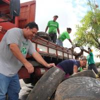 Foto Divulgação: Mutirão contra dengue retira 6 caminhões com potenciais criadouros