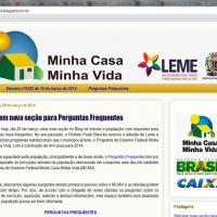 Foto Divulgação: Blog tem nova seção de perguntas frequentes do Minha Casa Minha Vida