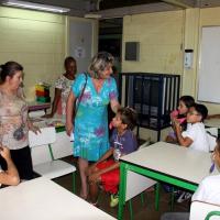 Fotos/legendas - Crédito: Sergio Calori Jr. (Secom) - Programa Mais Educação teve início na segunda-feira (11)