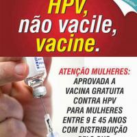 Foto Divulgação: Vacinação contra HPV começa nessa segunda-feira (10)