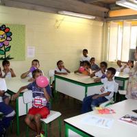 Fotos/legendas - Crédito: Sergio Calori Jr. (Secom) - Programa Mais Educação teve início na segunda-feira (11)