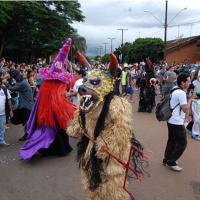 Foto Divulgação: Carnaval de Leme mantém tradição das máscaras da Fazenda Cresciumal