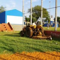 Foto/legenda - Crédito: Secretaria de Serviços Públicos - Mutirão de limpeza urbana chega à Praça do Padre Cícero
